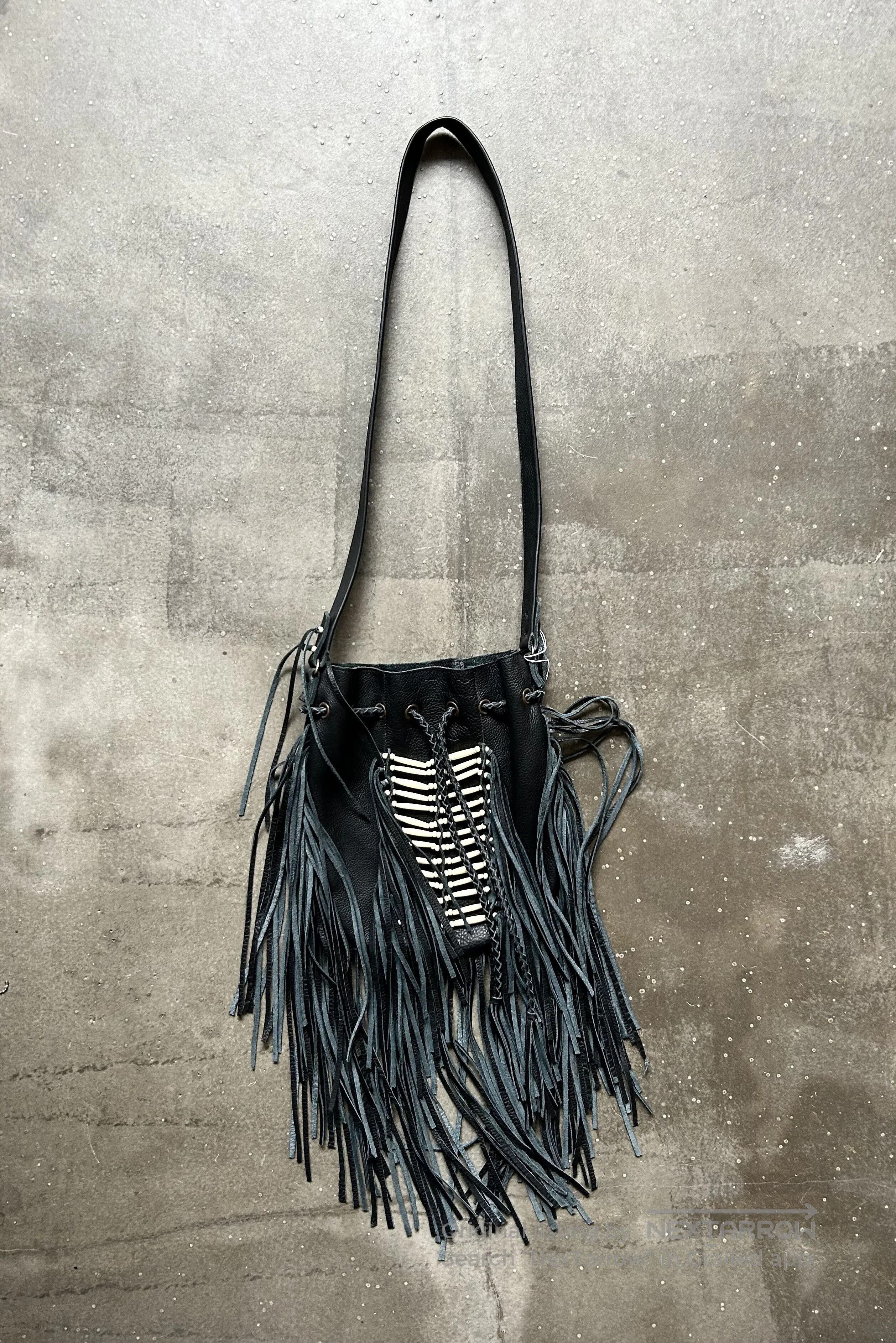 GOA GOA Early Handmade Beaded Tassel Bag. Size ONE SIZE - 1 Thumbnail