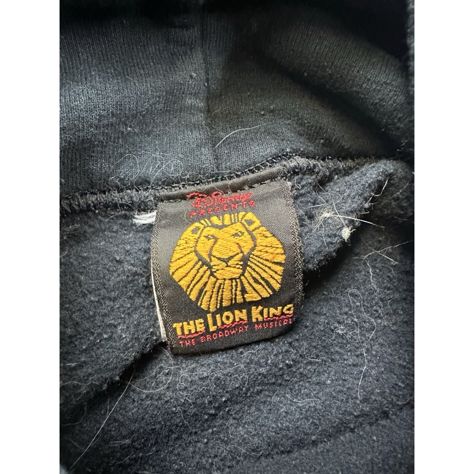 Disney Disney The Lion King Hoodie Sweatshirt Adult Medium Broadway Musical Pullover Size US M / EU 48-50 / 2 - 5 Thumbnail