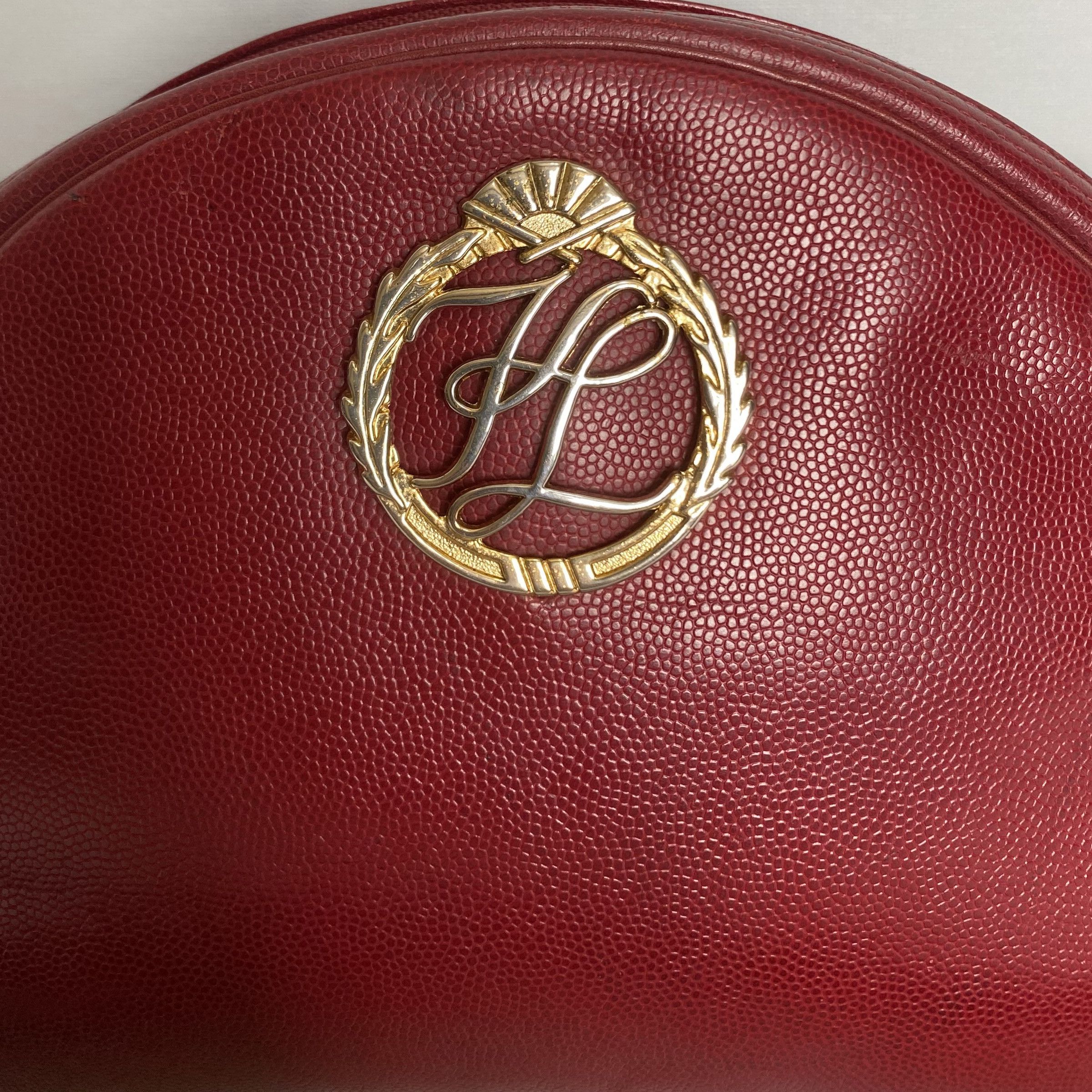 Karl Lagerfeld × Vintage KARL LAGERFELD Vintage Red Leather Shoulder Bag Size ONE SIZE - 9 Thumbnail
