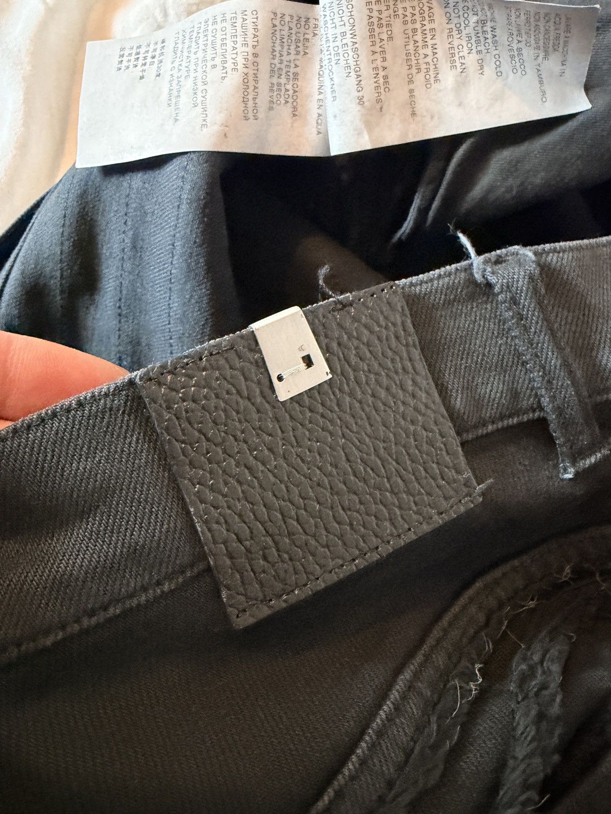 1017 ALYX 9SM 1017 Alyx 9SM Blackmeans Denim Jeans Size US 34 / EU 50 - 3 Thumbnail