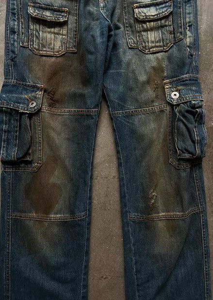 Dolce & Gabbana Dolce & Gabbana Mud-Dyed Cargo “Bomb” Pants Size US 42 / EU 58 - 6 Thumbnail