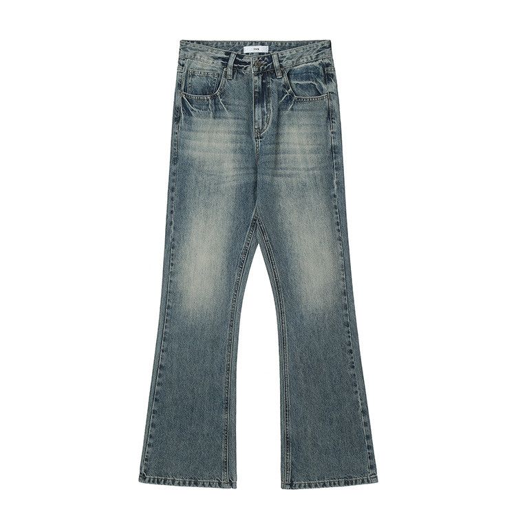 Japanese Brand × Jean American distressed straight-leg casual washed bootcut jeans Size US 32 / EU 48 - 1 Thumbnail