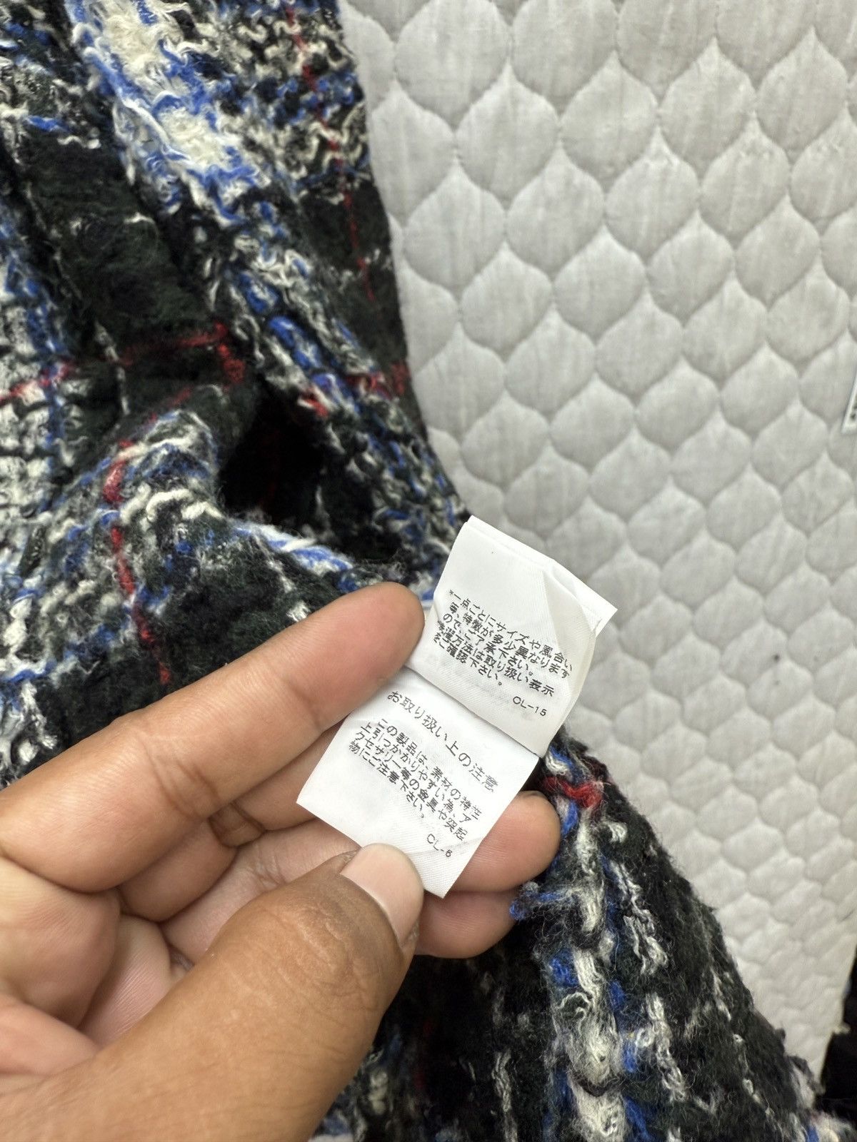 Issey Miyake 🔥🔥🔥ARCHIVE ISSEY MIYAKE SUNAO KUWAHARA TWEED KNIT JACKET Size S / US 4 / IT 40 - 16 Thumbnail