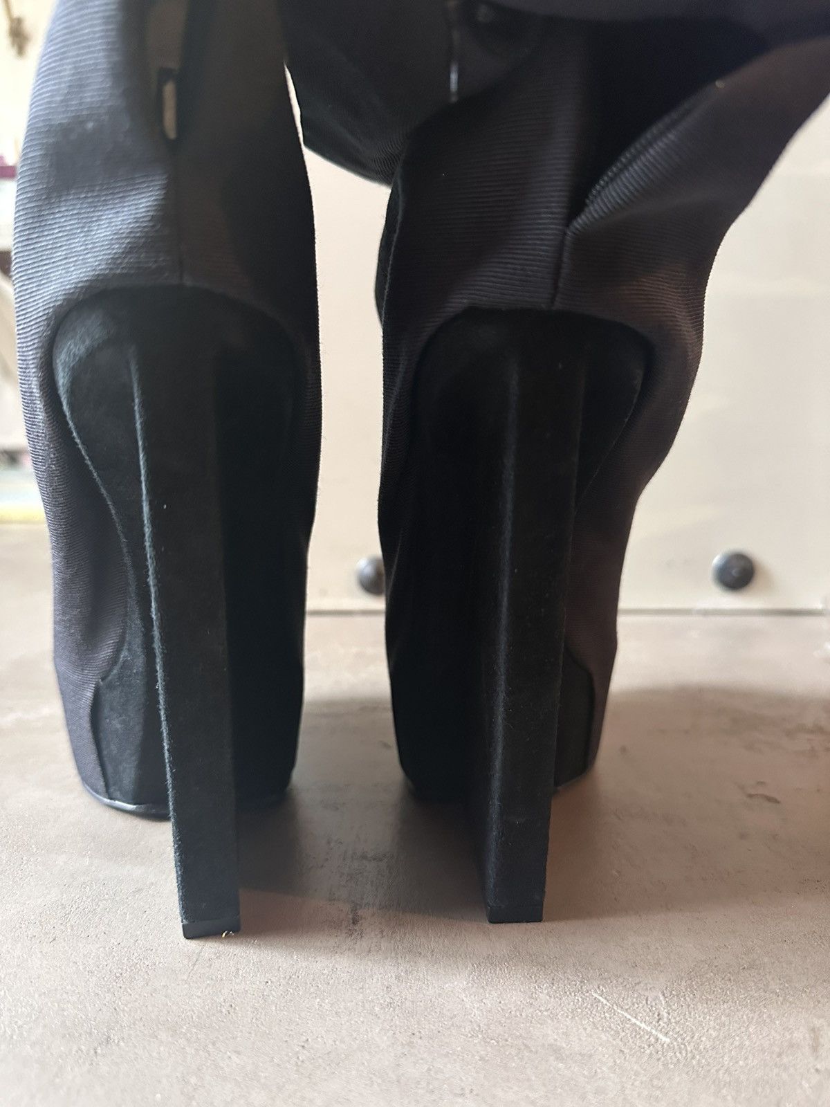 Gareth Pugh Avant-Garde Sculptural Platform Boots EU38 Gareth Pugh Size US 8 / IT 38 - 4 Thumbnail