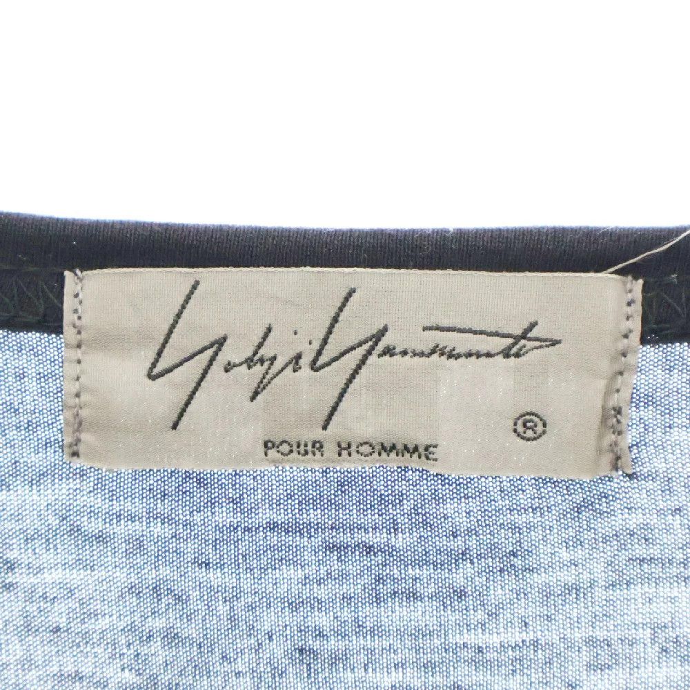 Yohji Yamamoto Yohji Yamamoto POUR HOMME 18SS Crew Neck Switch/Sleeve T Size US L / EU 52-54 / 3 - 6 Thumbnail