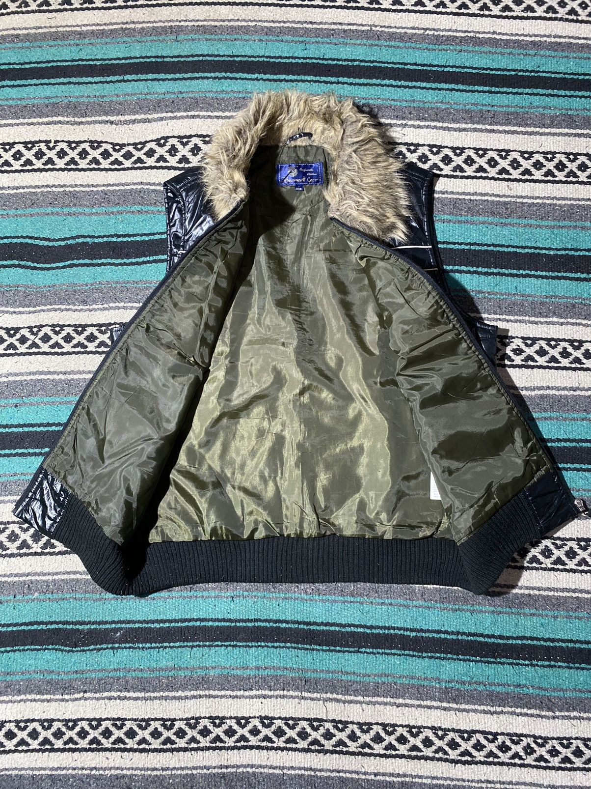 If Six Was Nine Beamont Carr Puffer Fur Faux Vest Size US M / EU 48-50 / 2 - 6 Thumbnail