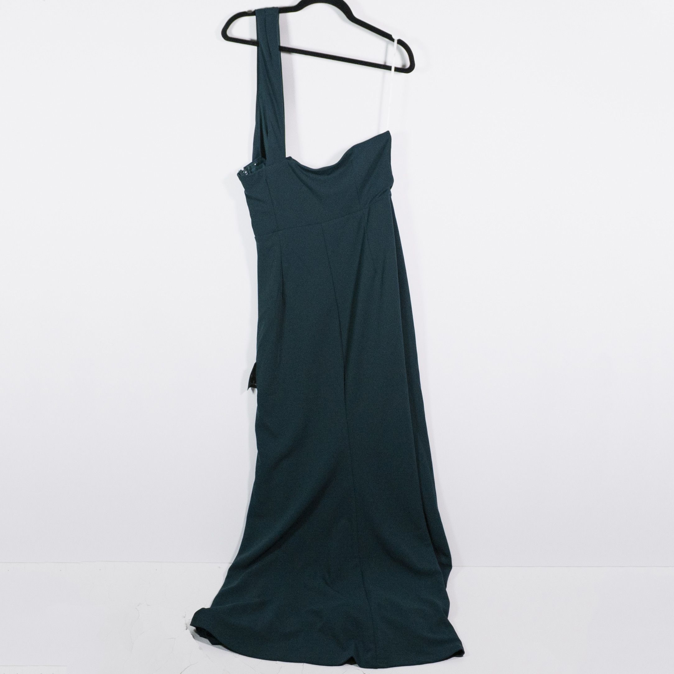 Lulus Lulu's Women's Crepe Stretch One Shoulder Size L / US 10 / IT 46 - 3 Thumbnail