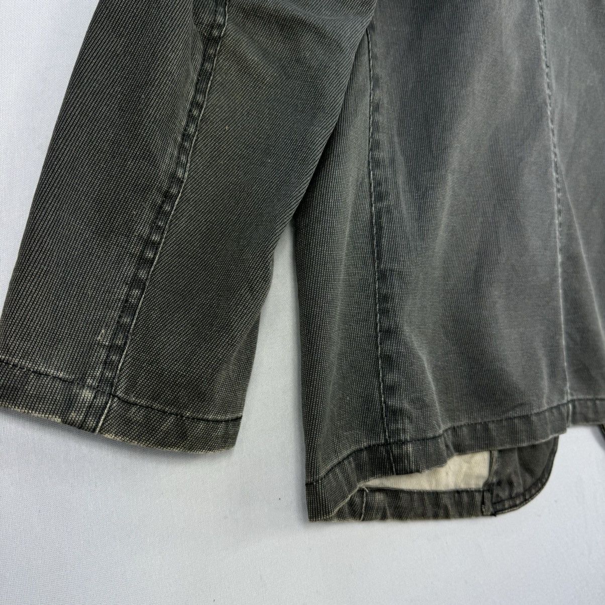 Japanese Brand N.S.T. Black Cotton Work Blazer Size US M / EU 48-50 / 2 - 6 Thumbnail