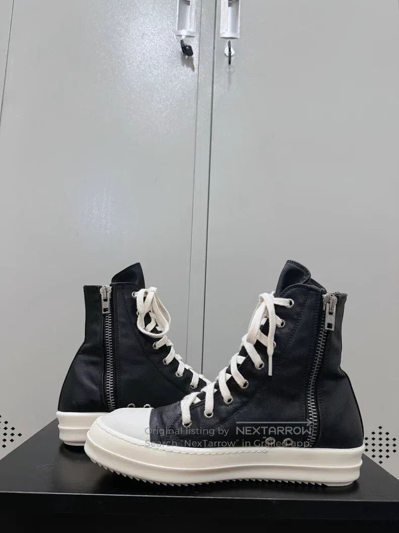 Rick Owens Rick Owens Top Waxed Canvas Chuck Taylors Size US 7 / EU 40 - 6 Thumbnail