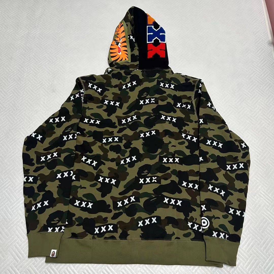 Bape BAPE LIMITED SHARK FULL ZIP HOODIE Size US XXL / EU 58 / 5 - 8 Thumbnail