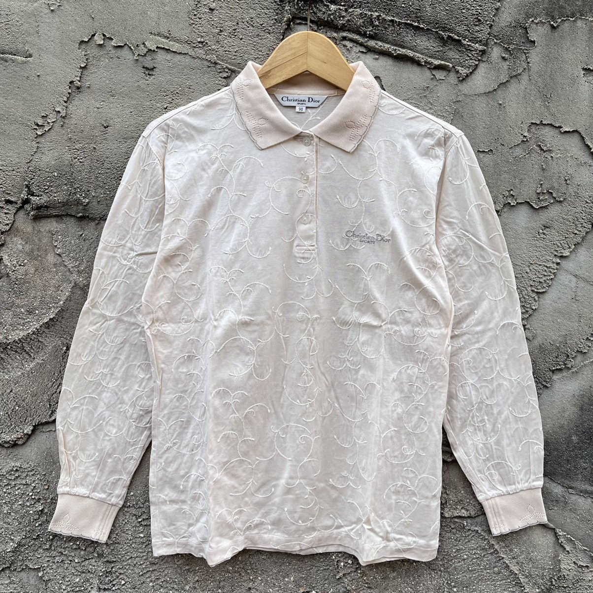 Dior Christian dior abstract longsleeve Size M / US 6-8 / IT 42-44 - 1 Thumbnail