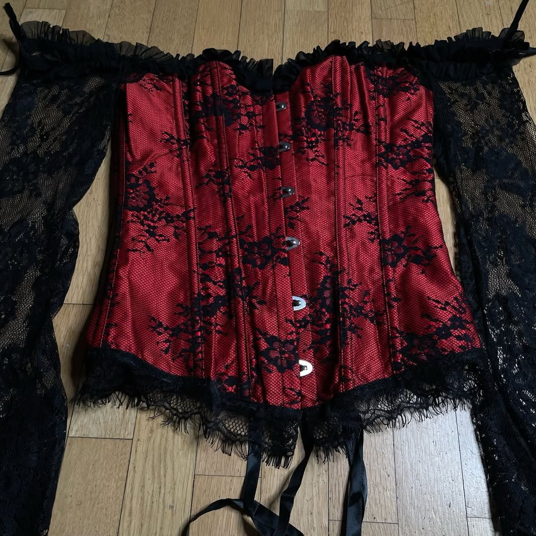 Other Vamp Goth Corset type Killstar Grunge type demonia Gothic Size S / US 4 / IT 40 - 3 Thumbnail