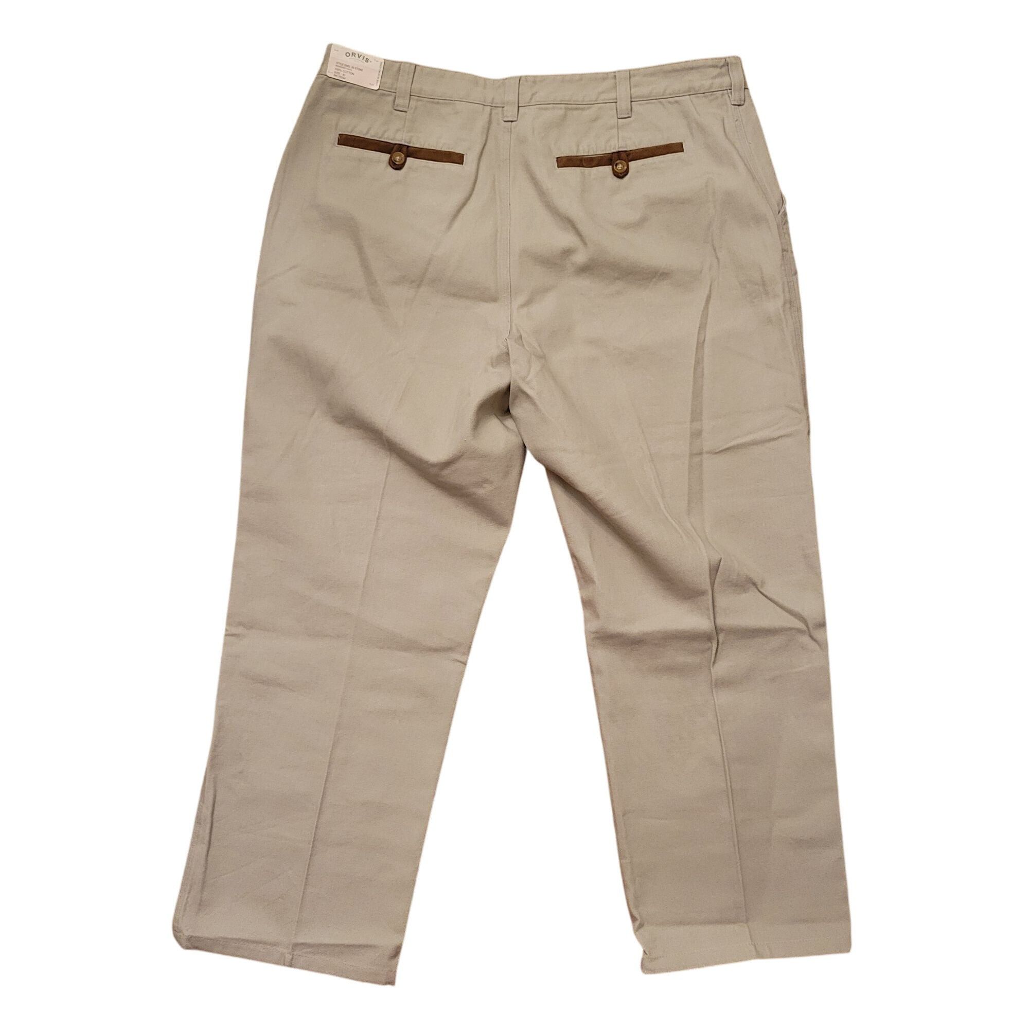 Orvis Vintage Orvis Stone Cotton Rhiniohide Pants 40 Twill Canvas Size US 40 / EU 56 - 4 Thumbnail