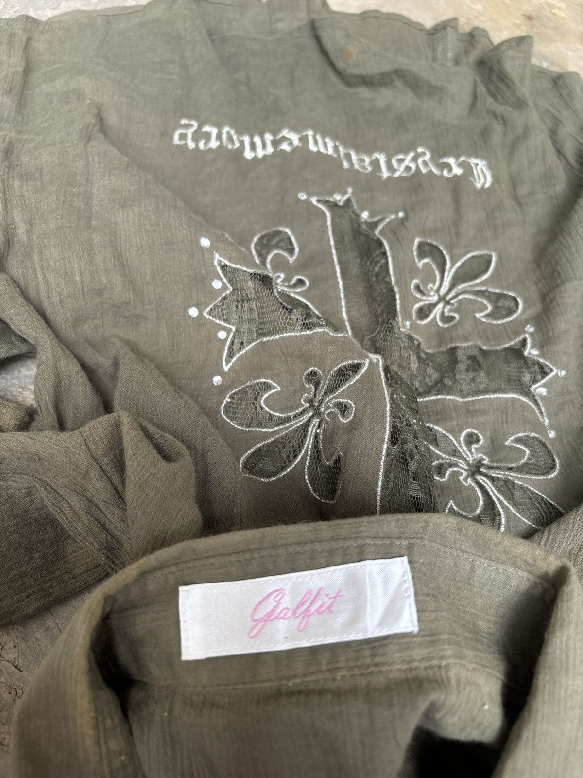 Hysteric Glamour × If Six Was Nine × Japanese Brand Y2k Crystalmemory Ifsixwasnine Lgb Style shirt Size L / US 10 / IT 46 - 8 Thumbnail