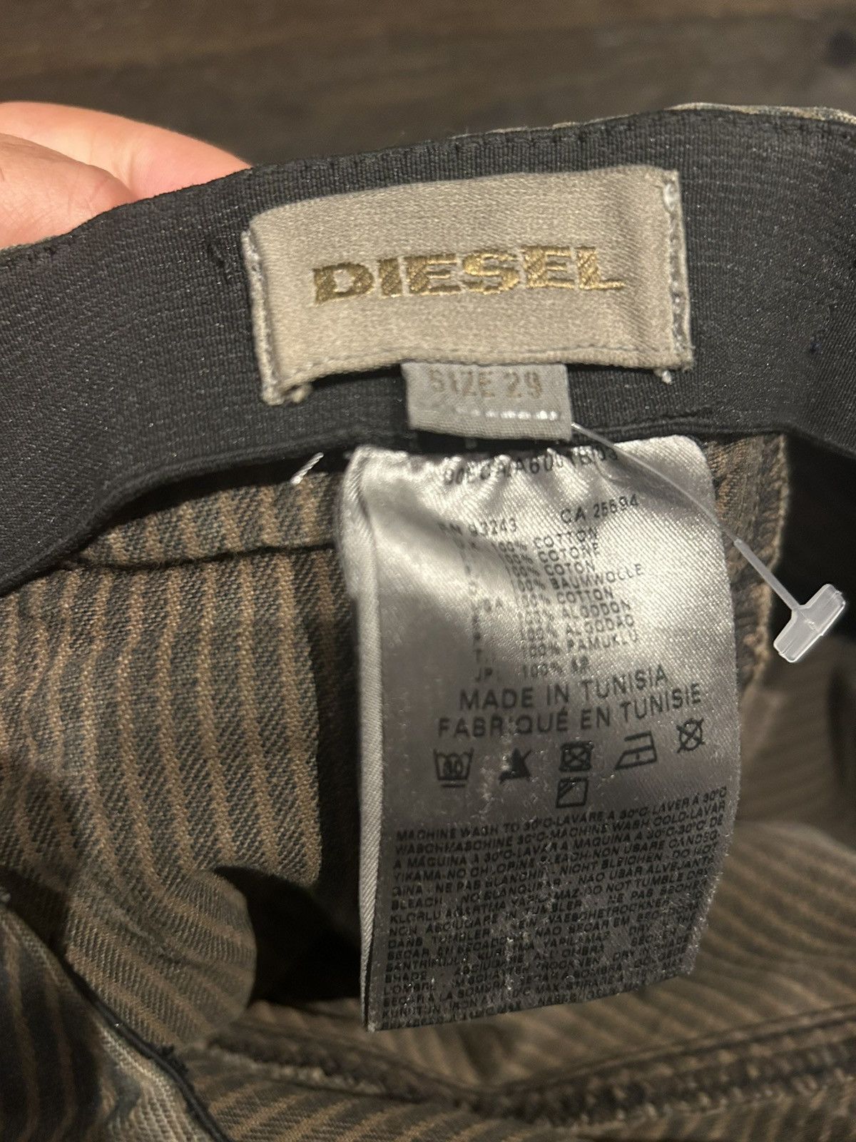 Diesel Diesel pinstrip mini skirt Size 29" - 9 Thumbnail