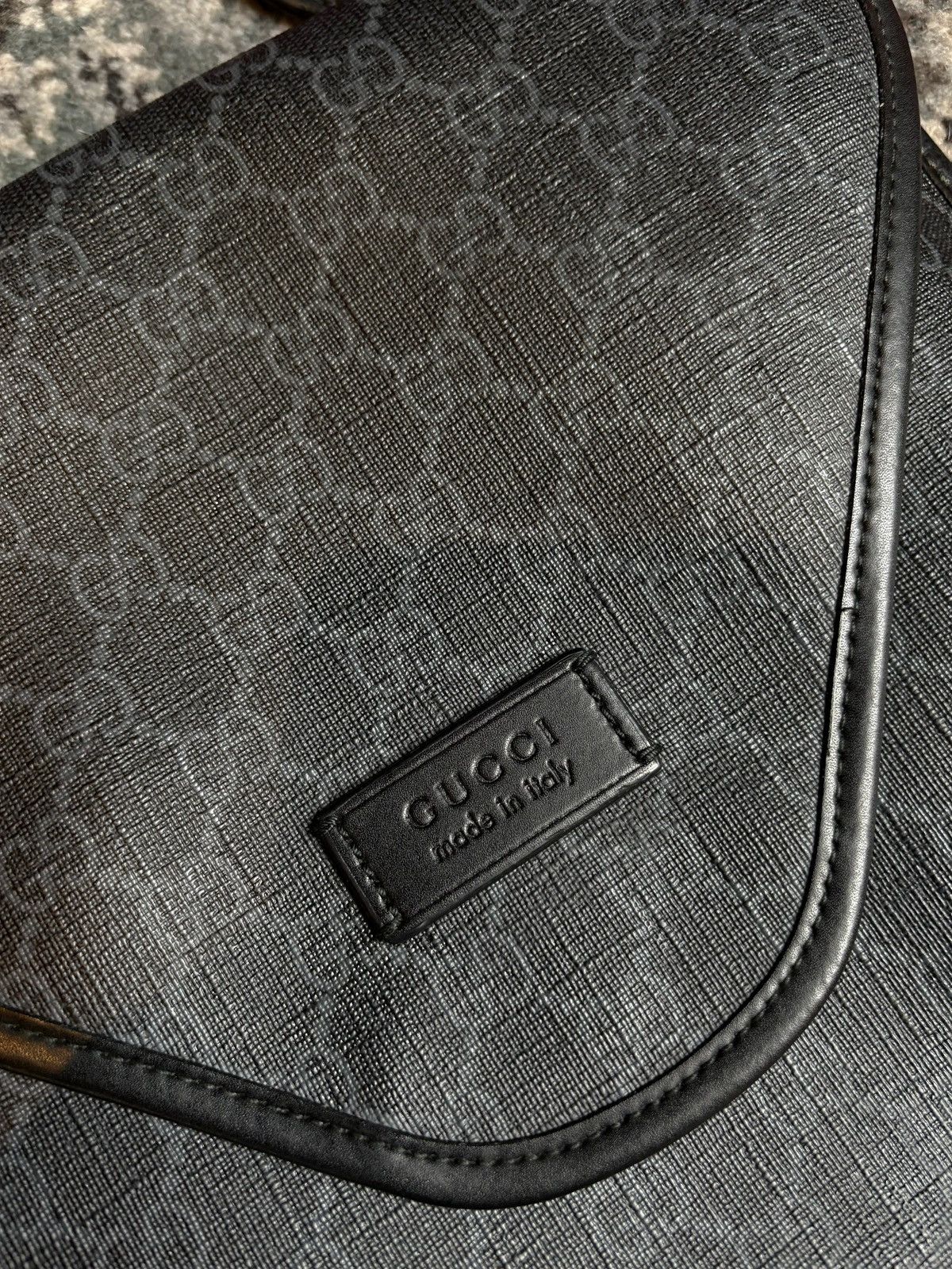 Gucci Gucci Black Monogram Side Bag Size ONE SIZE - 2 Thumbnail
