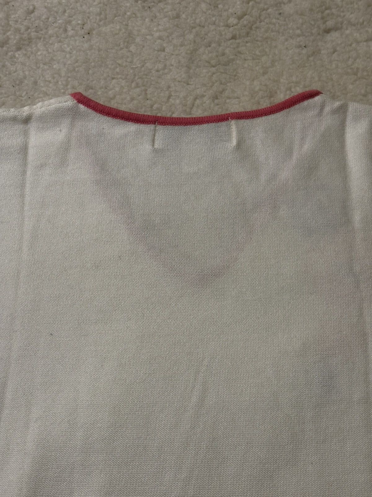 Annex White V-neck Sweater0426 Size S / US 4 / IT 40 - 9 Thumbnail