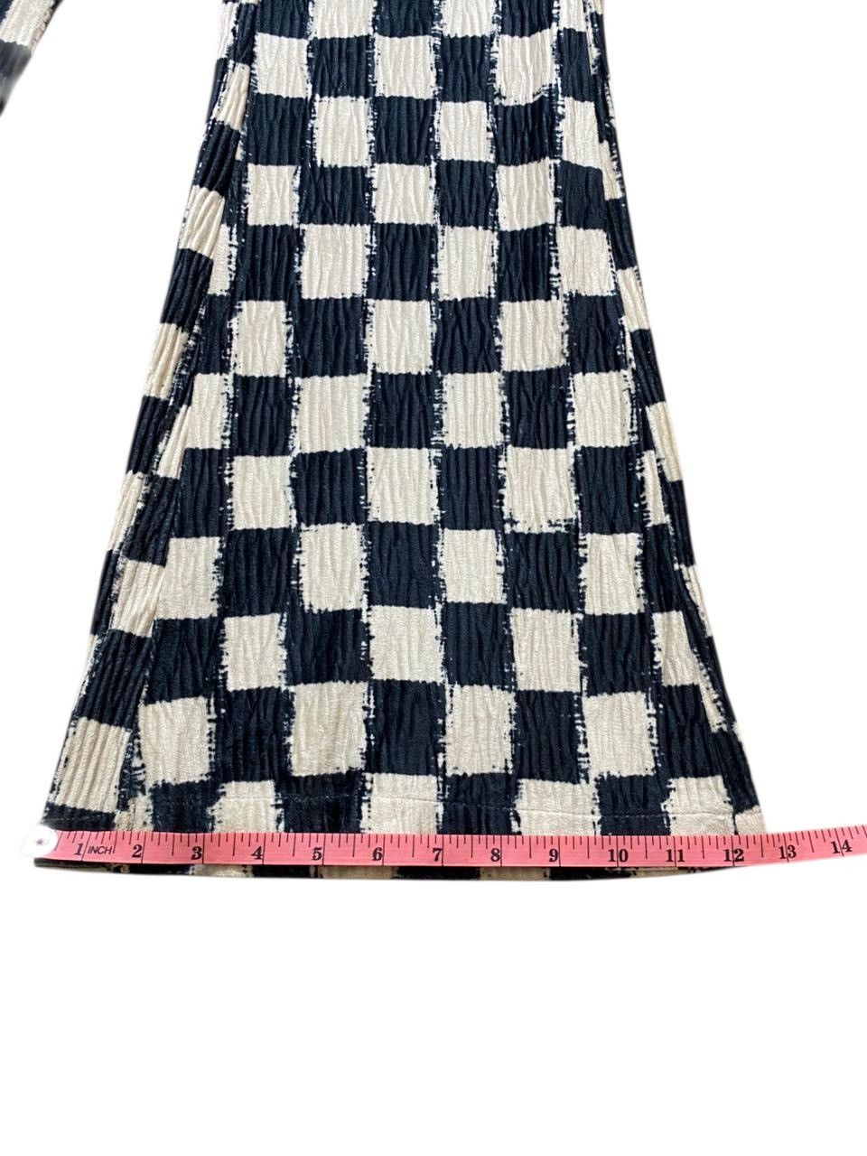 Beauty Beast 2000s Grace&Chili Checkerboard Corduroy Flared Pants Y2K Size US 27 - 12 Thumbnail