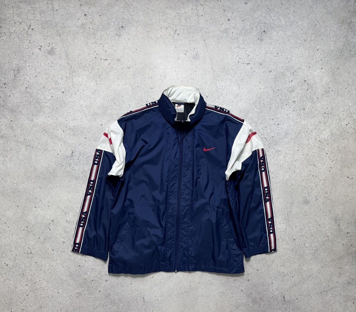 Nike Vintage 90’s Nike Nylon Jacket USA Size US S / EU 44-46 / 1 - 1 Thumbnail
