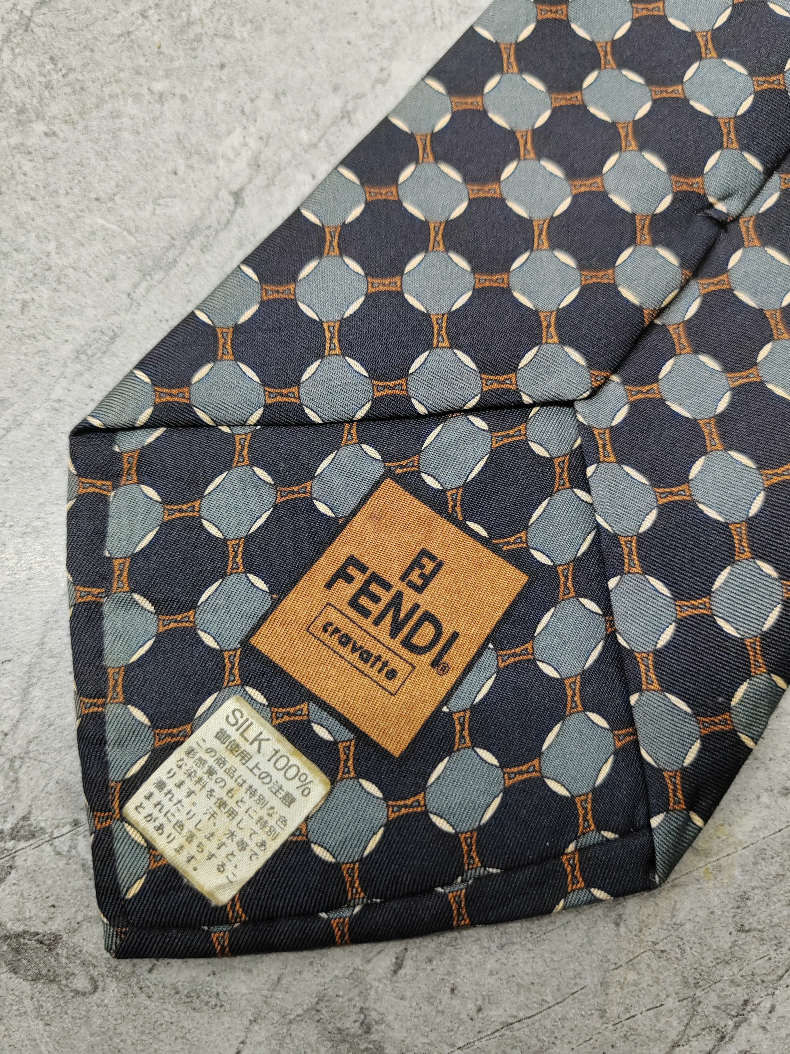 Fendi Fendi Tie Size ONE SIZE - 9 Thumbnail