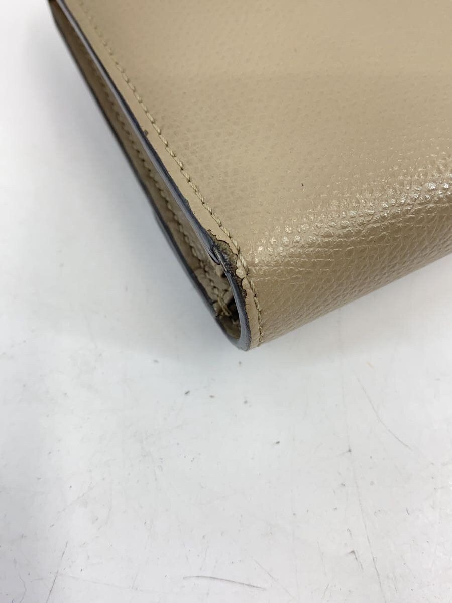 Fendi Fendi Leather Continental Long Wallet Beige Size ONE SIZE - 9 Thumbnail