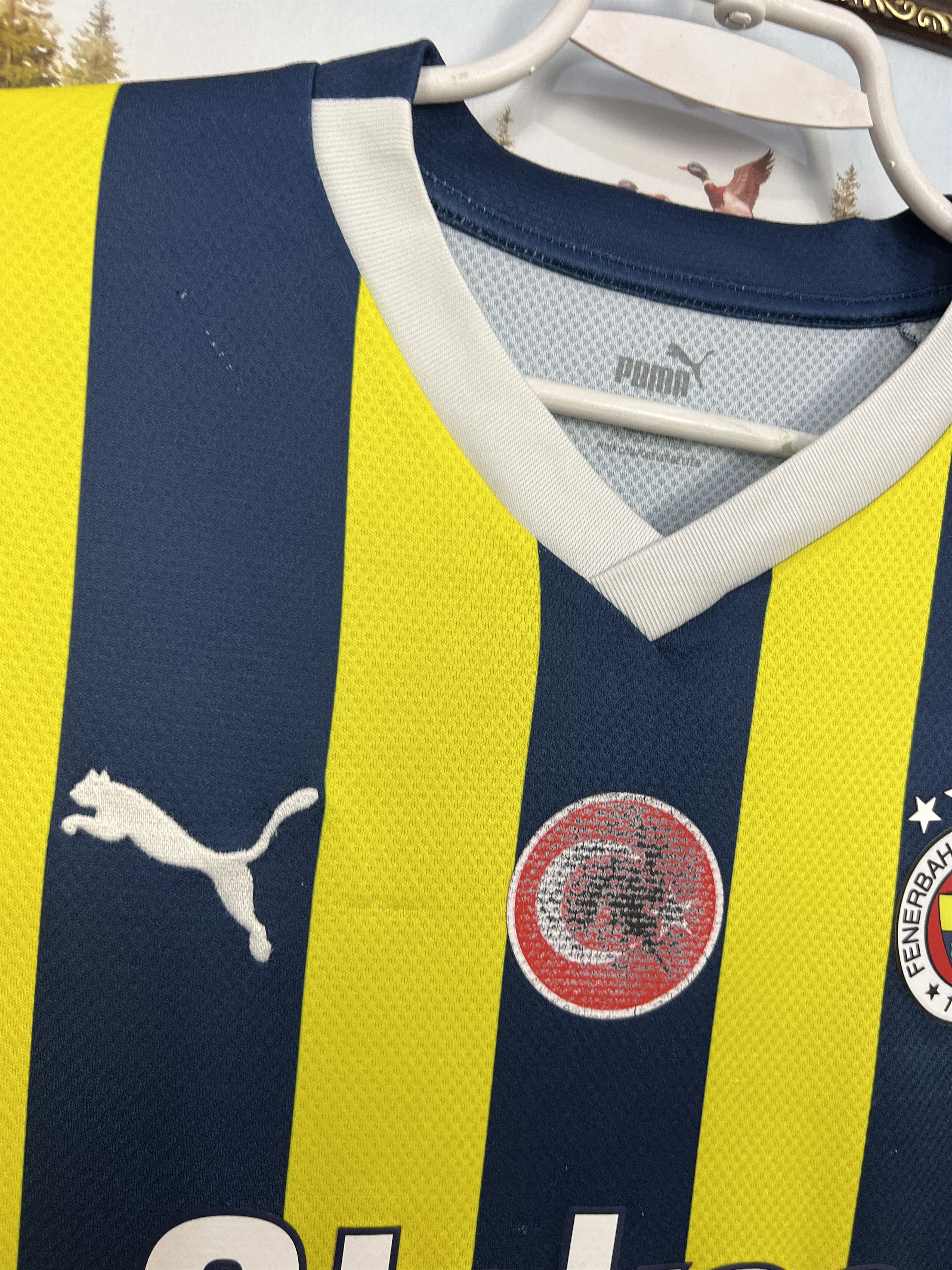 Puma Fenerbahce Home football shirt 2023 Soccer Puma Jersey Size US M / EU 48-50 / 2 - 8 Thumbnail