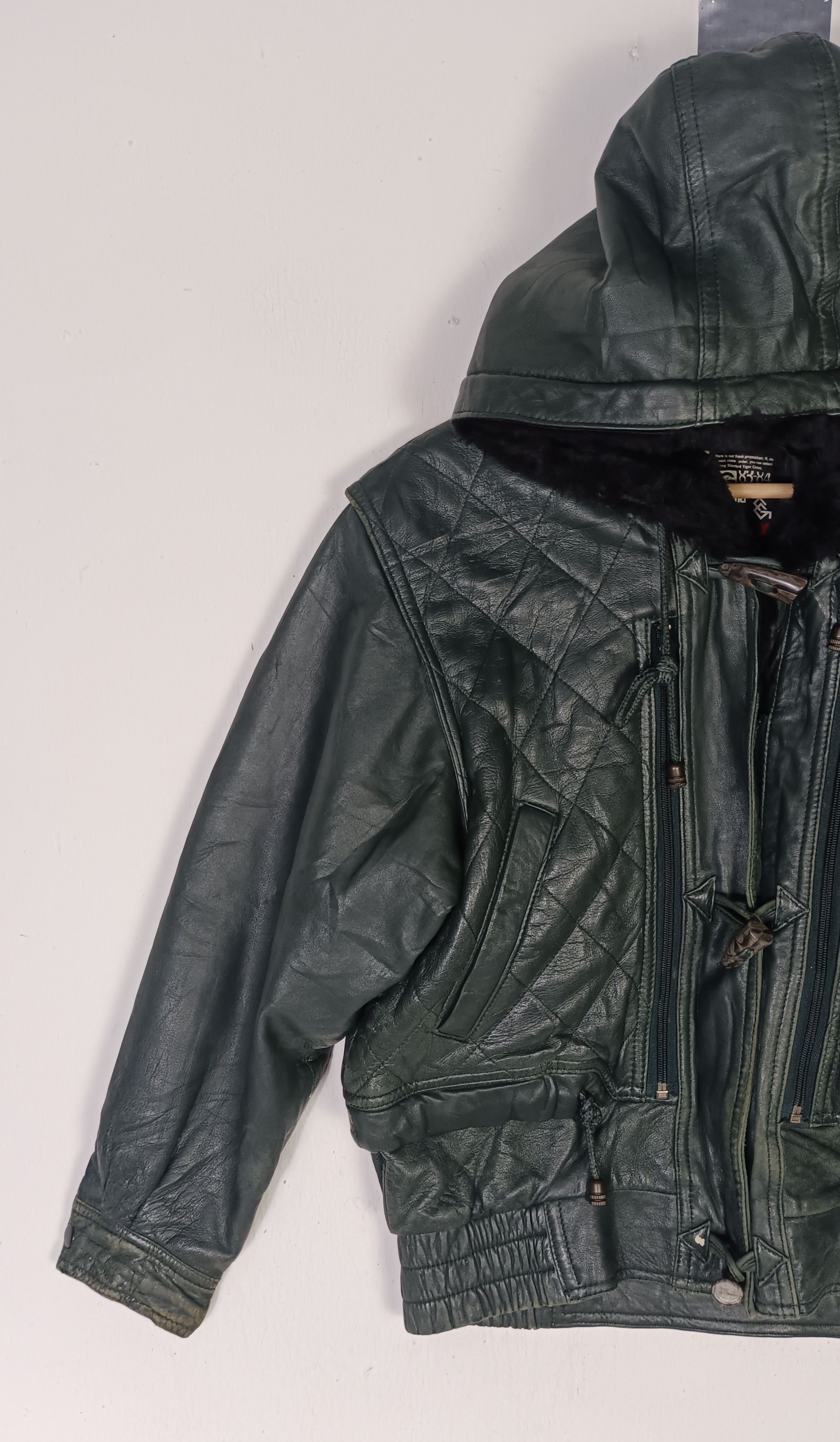 Japanese Brand Vintage🔥 City Gang Kaye Webb Leather Jacket Size US L / EU 52-54 / 3 - 8 Thumbnail