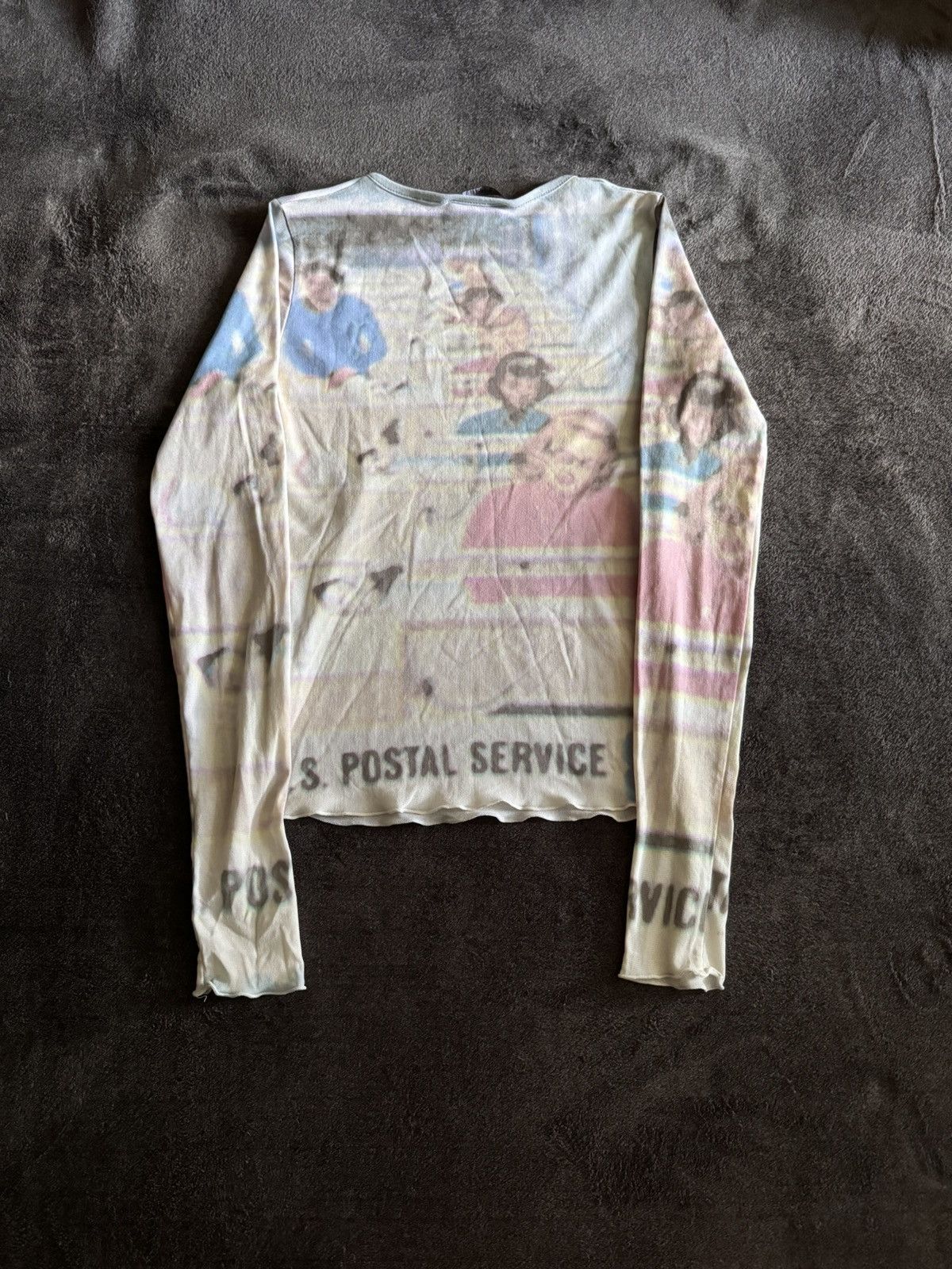 Cop Copine Vintage Cop Copine Paris office mesh print long sleeve Size M / US 6-8 / IT 42-44 - 11 Thumbnail