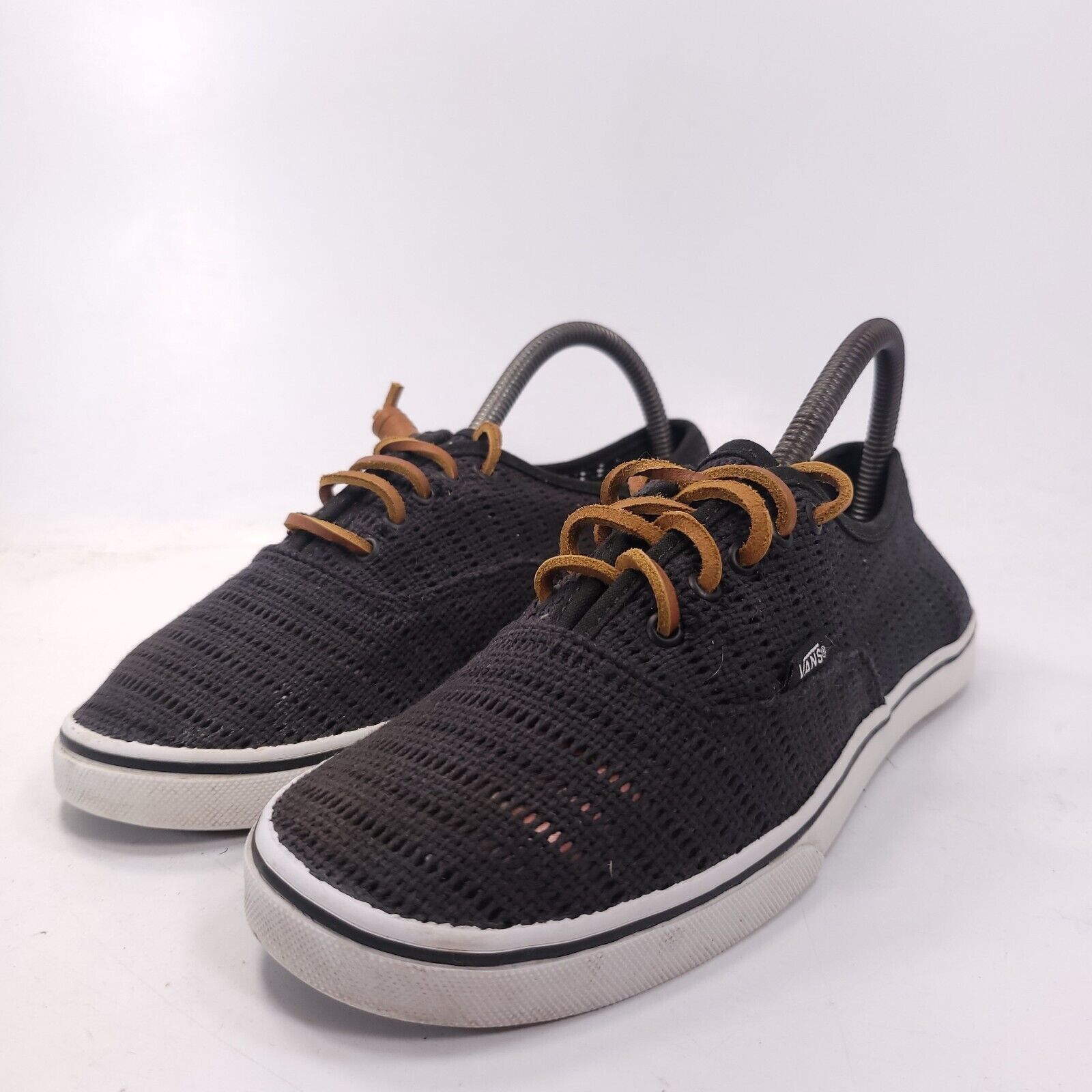 Vans Vans Off the Wall Shoe Womens Size 8.5 Mens 7 TB9C Black Size US 8.5 / IT 38.5 - 1 Thumbnail