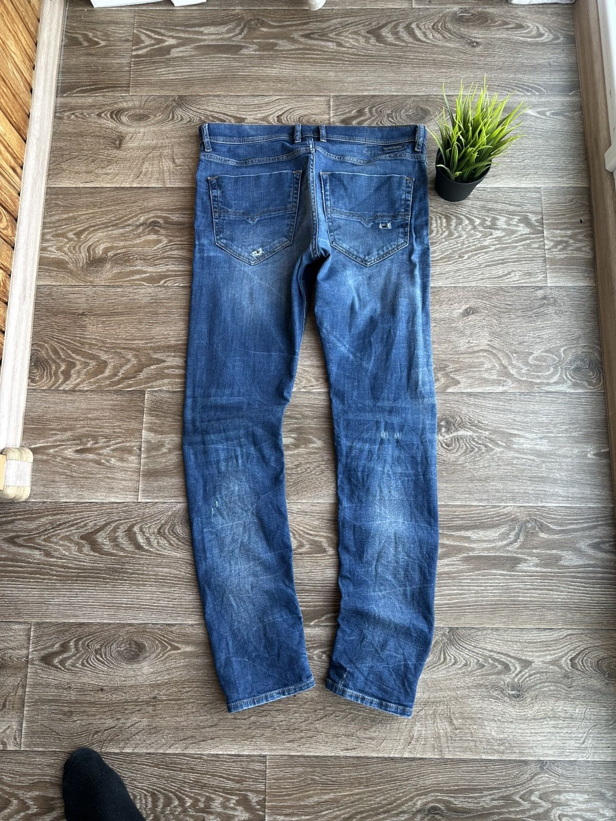 Diesel 🔥 DIESEL TEPPHAR Vintage Slim Carrot Jeans Pants Denim Size US 31 - 2 Thumbnail