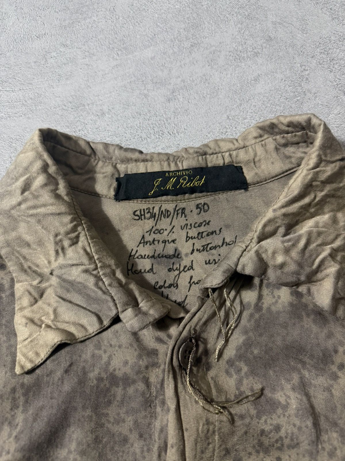 Archivio J.M. Ribot J.m Ribot Archivio Shirt Size US L / EU 52-54 / 3 - 5 Thumbnail