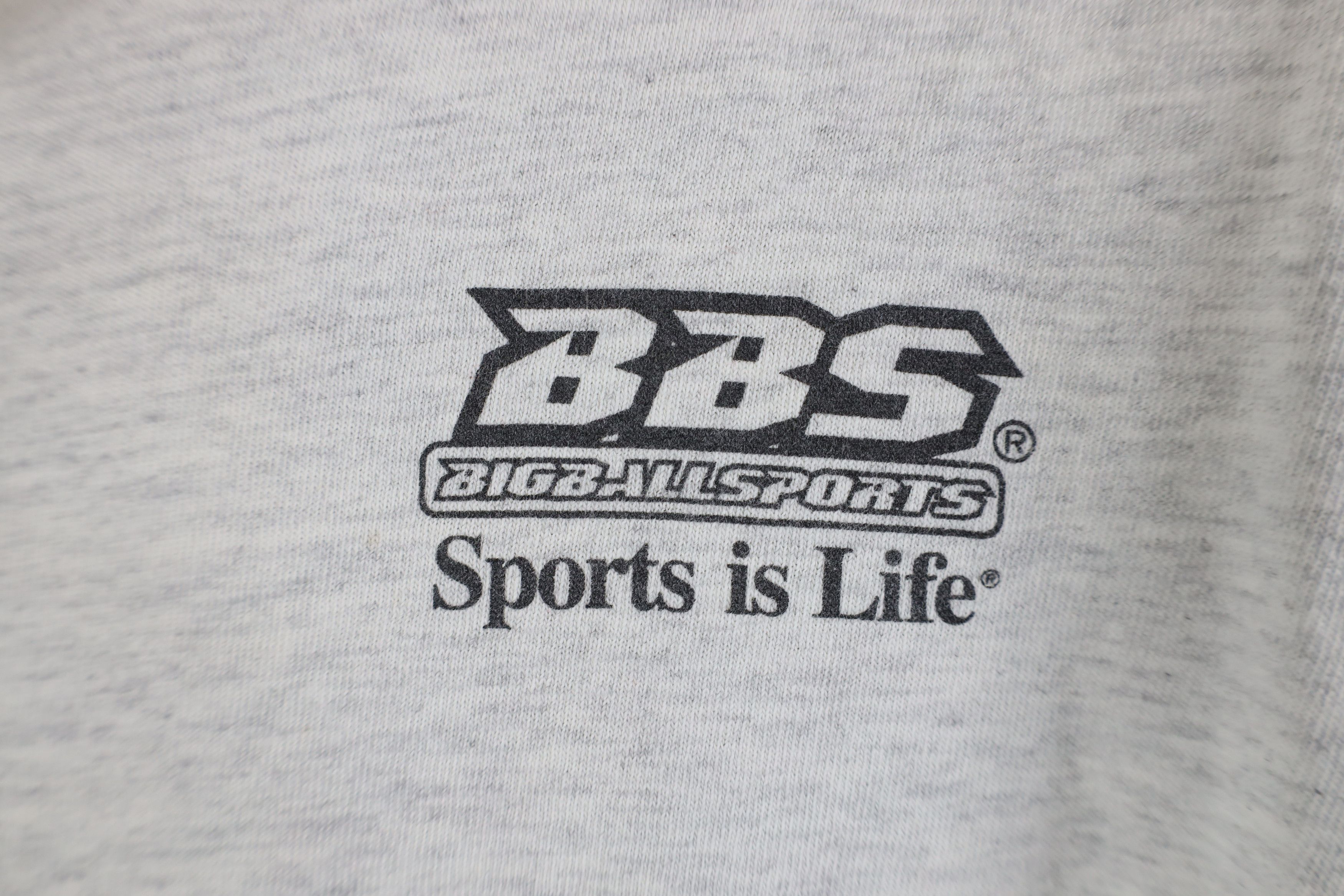 Vintage Vintage 90s Streetwear Sports Is Life T-Shirt Gray USA Size US XXL / EU 58 / 5 - 4 Thumbnail