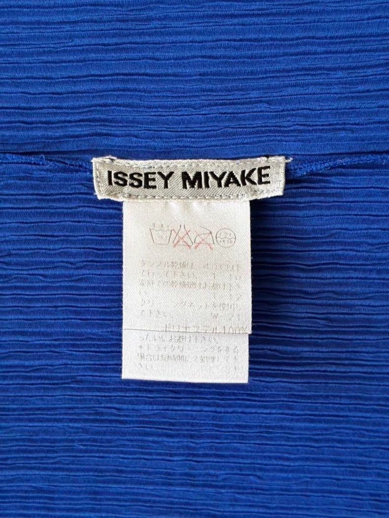 Issey Miyake Issey Miyake Navy blue semi-turtleneck top Size M / US 6-8 / IT 42-44 - 6 Thumbnail