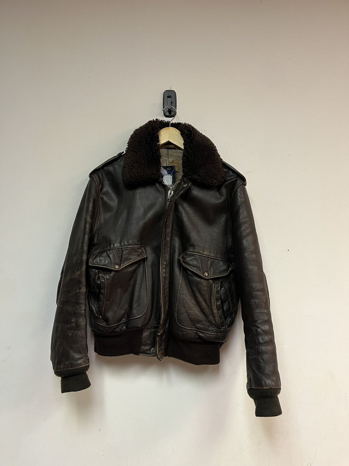 1970’s Schott Leather Bomber Jacket