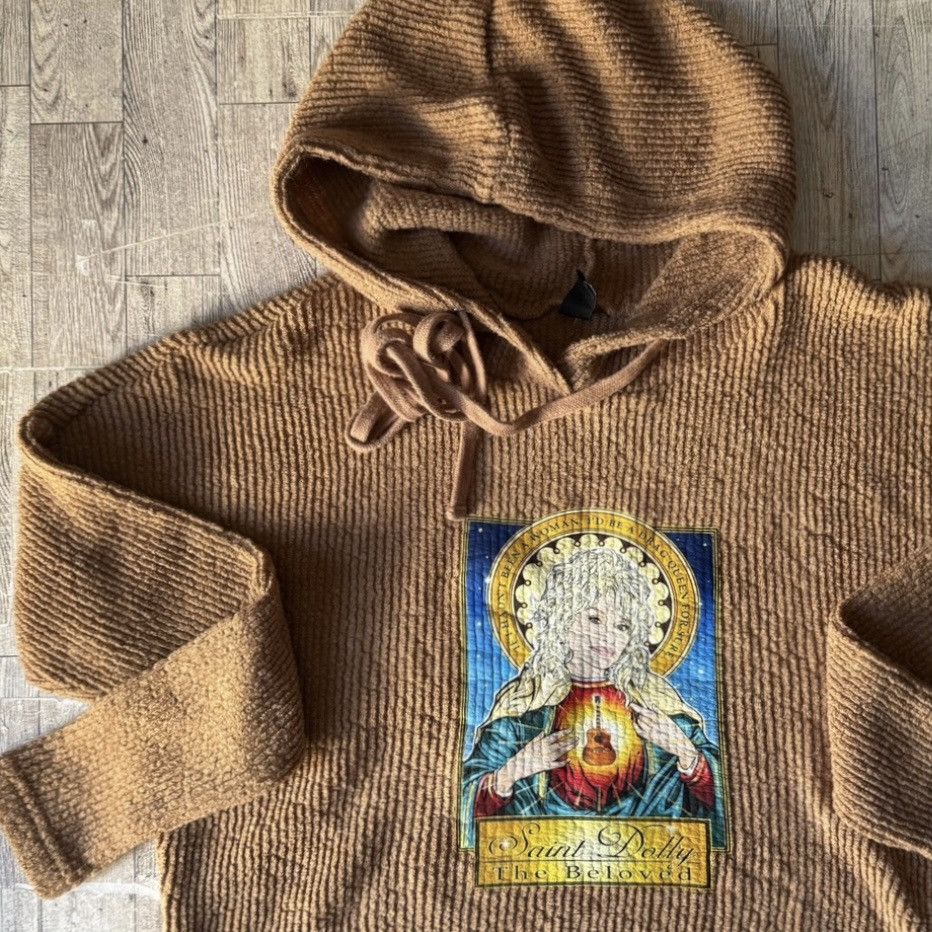 Other Saint Dolly, Beloved, Custom, Khaki Tan, Hooded Knit Sweater Size XS / US 0-2 / IT 36-38 - 6 Thumbnail