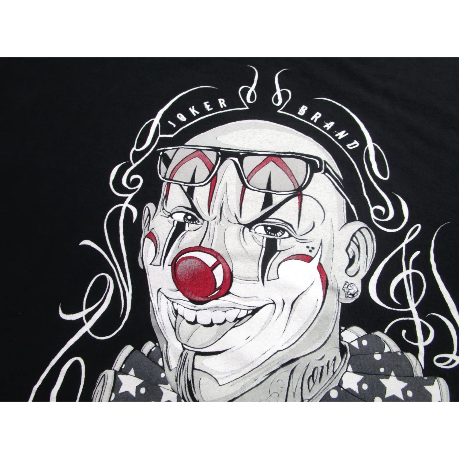 Vintage VINTAGE Joker Graphic T-Shirt Mens XL Black 90s Gangster Chicano Lowrider Mens Size US XL / EU 56 / 4 - 3 Thumbnail