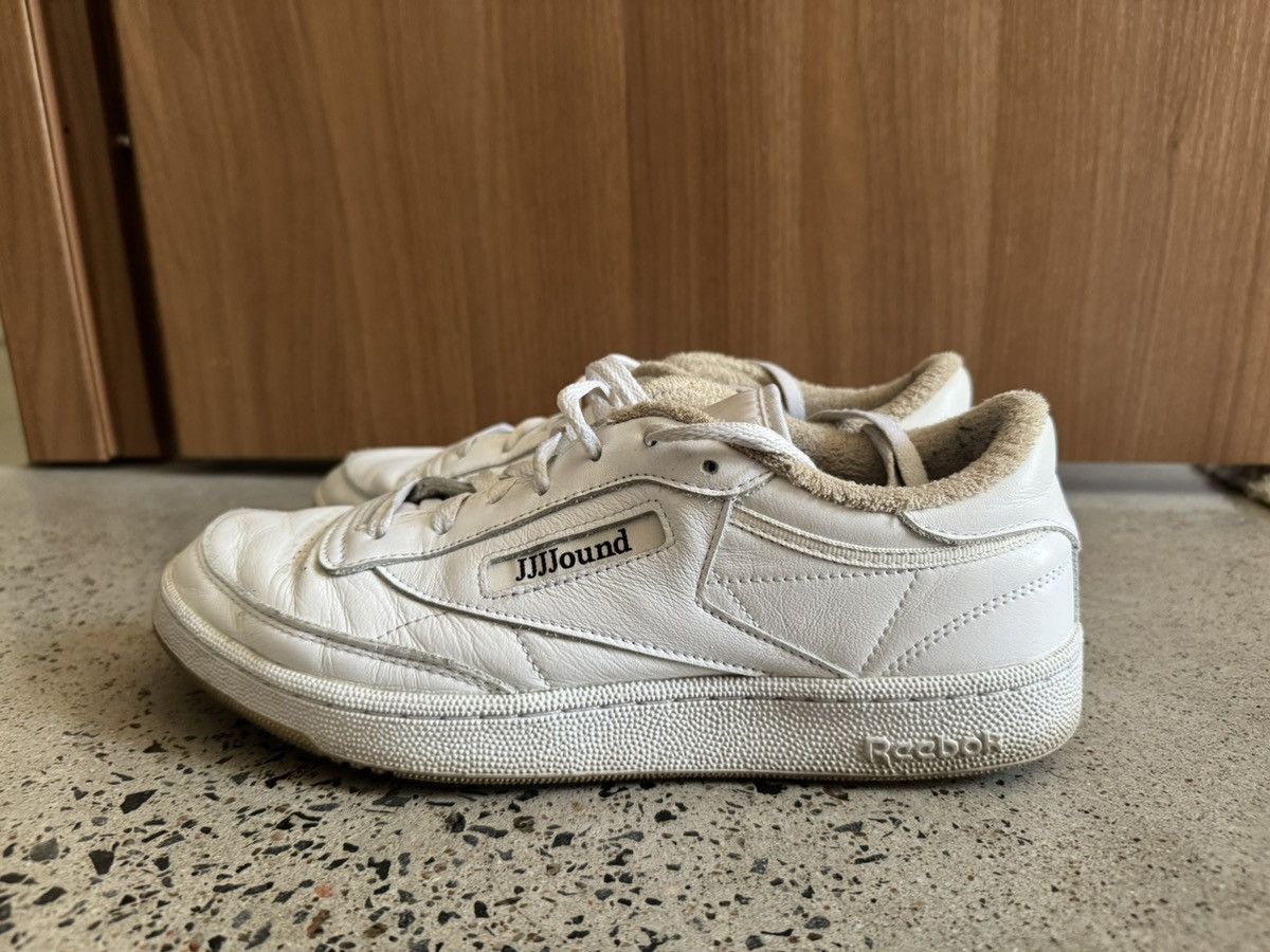 JJJJound × Reebok Reebok X JJJJOUND - white Club C85 - size 10 - used Size US 10 / EU 43 - 4 Thumbnail