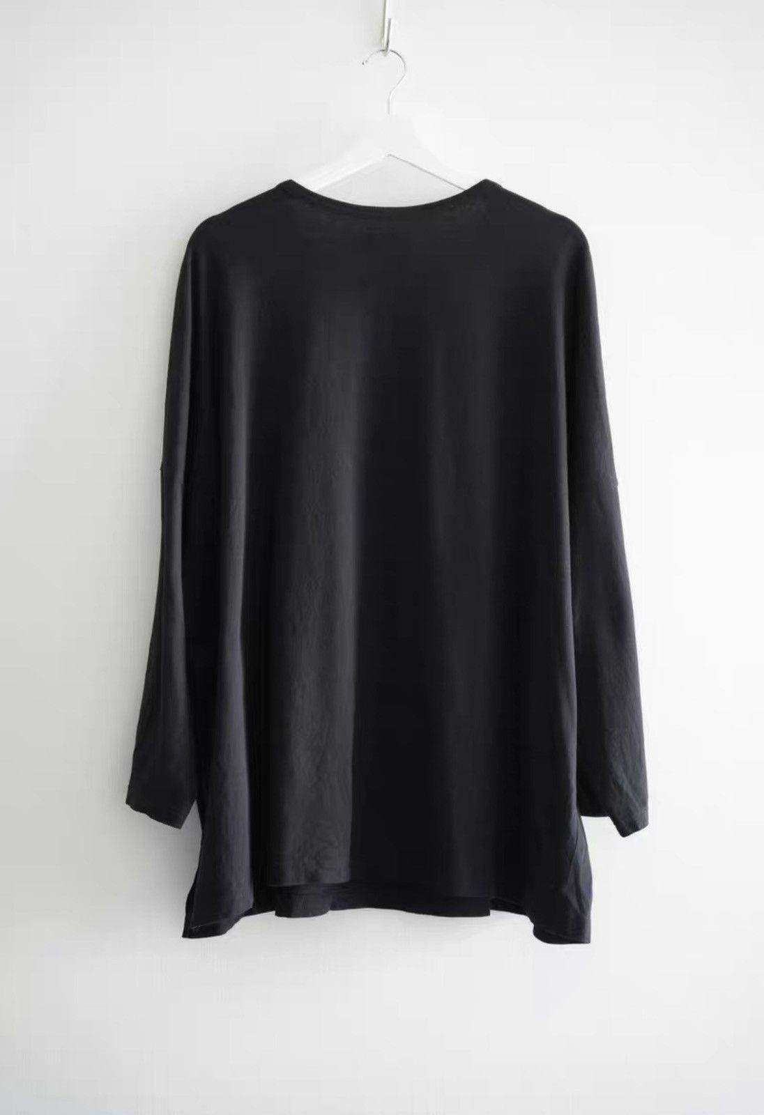 Yohji Yamamoto Yohji Yamamoto Batwing Sleeve Slogan Long Sleeve T-shirt K4 Size US M / EU 48-50 / 2 - 2 Thumbnail
