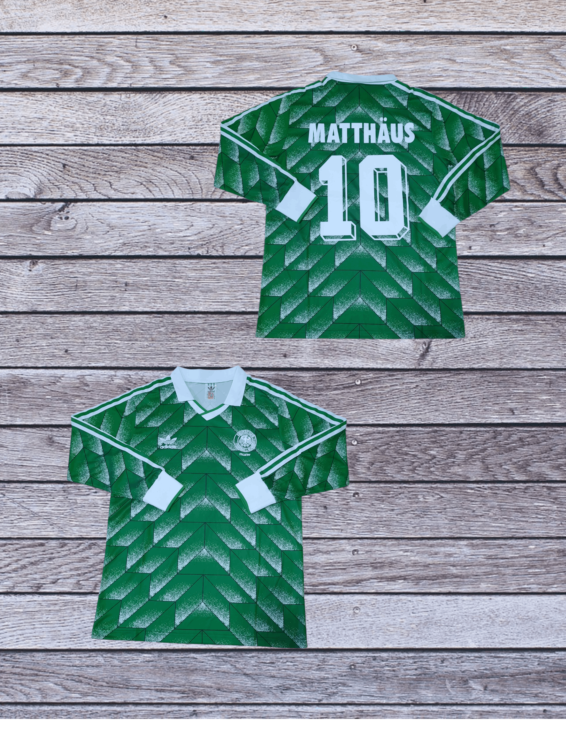 Vintage 1990 West Germany Away jersey Lothar Matthäus #10