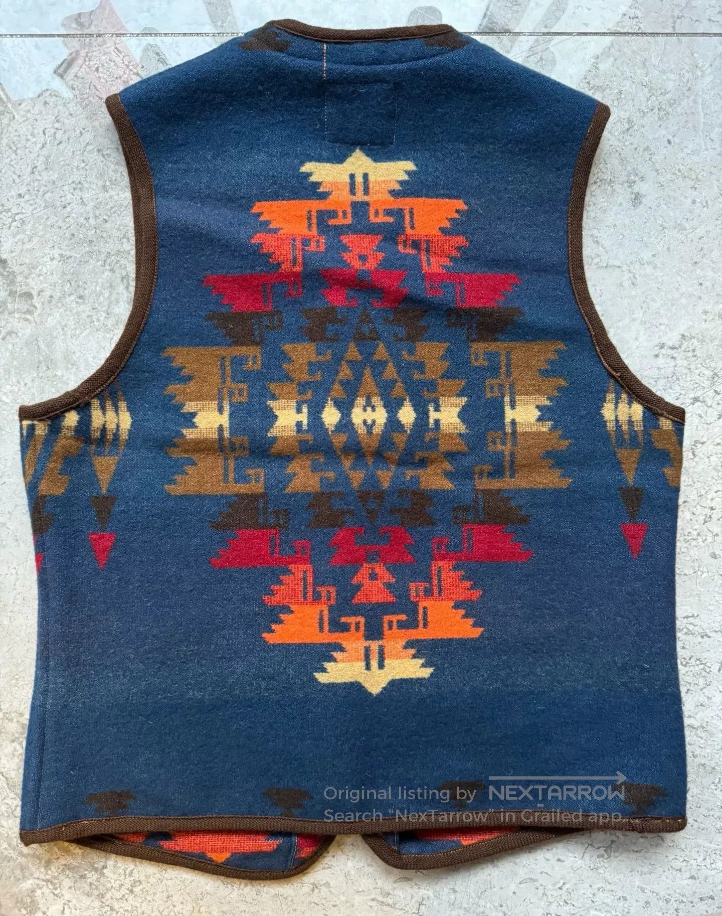 Freewheelers Navajo Wool Vest by Freewheelers. Size US M / EU 48-50 / 2 - 2 Thumbnail