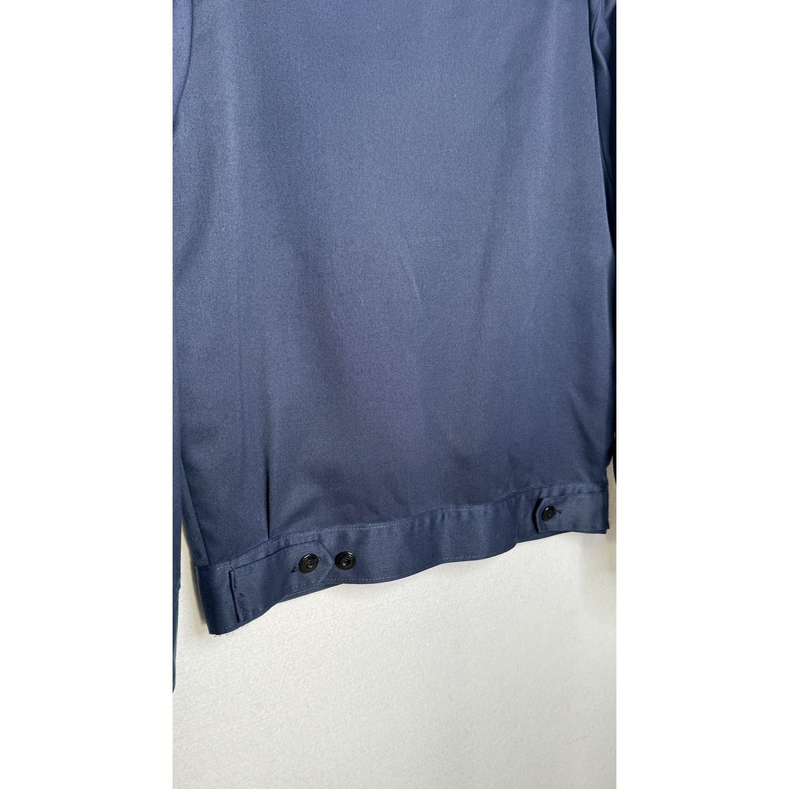 Vintage 1980s Navy Workwear Jacket Removable Orange Liner Men’s L Size US L / EU 52-54 / 3 - 15 Thumbnail