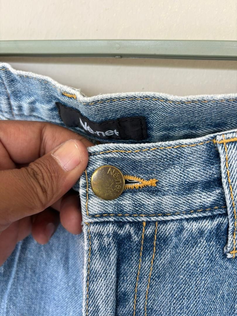 Issey Miyake VTG Issey Miyake Ne Net Denim Pant Cat PatchWork Design Size US 36 / EU 52 - 12 Thumbnail