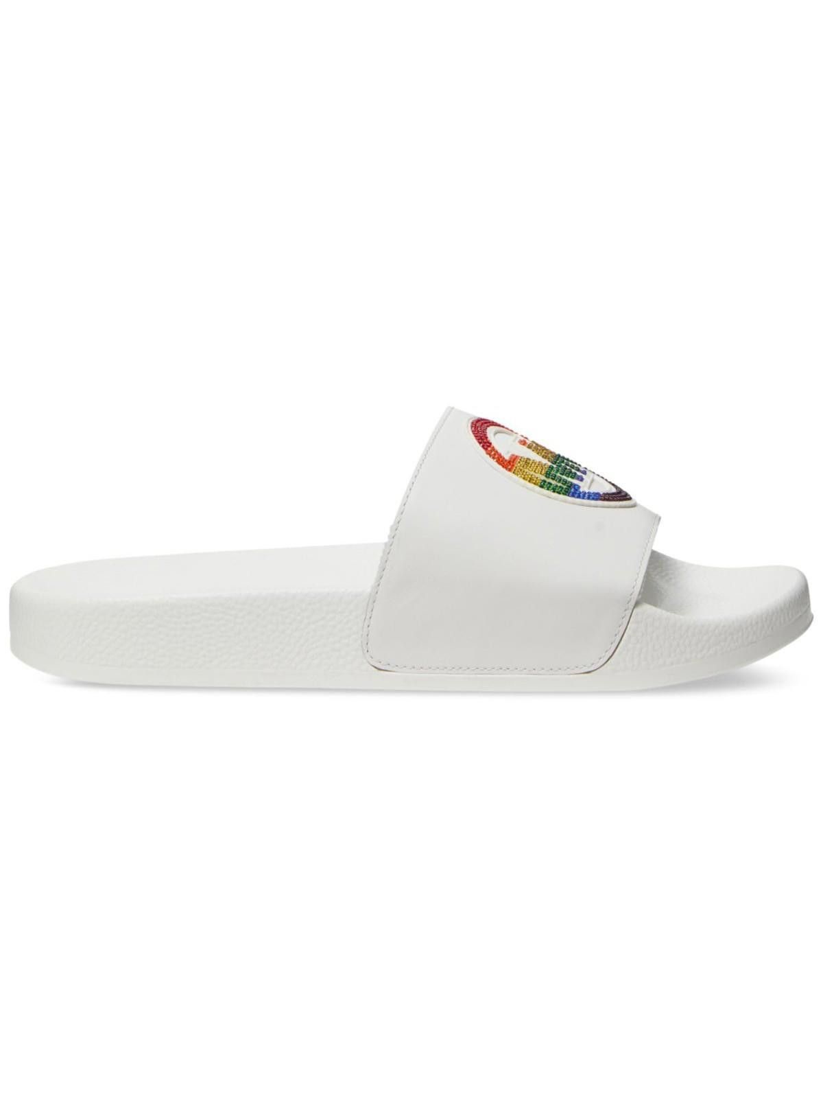 Michael Kors Michael Kors Men's PRIDE Gilmore Embellished Leather Slide Size US 11 / EU 44 - 3 Thumbnail