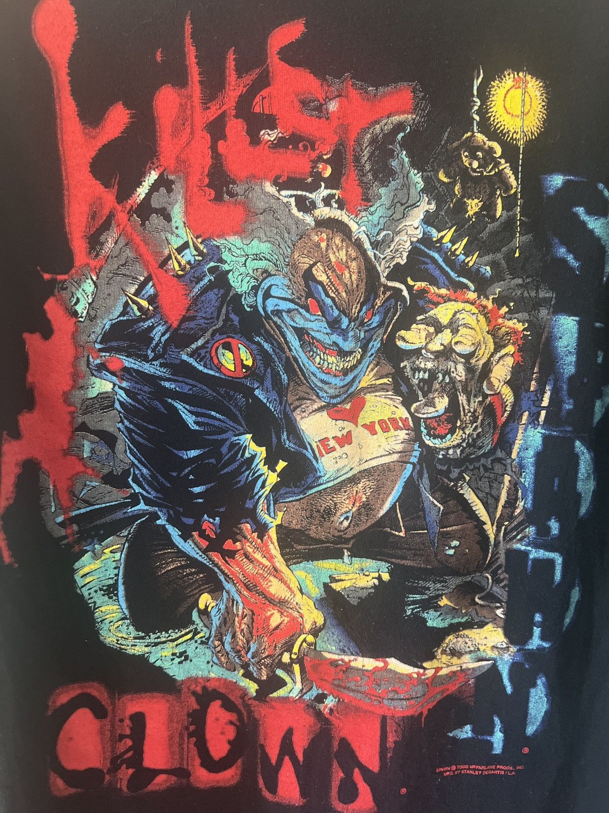 Vintage Vintage 1997 Spawn “Killer Clown” Tee Size US L / EU 52-54 / 3 - 3 Thumbnail