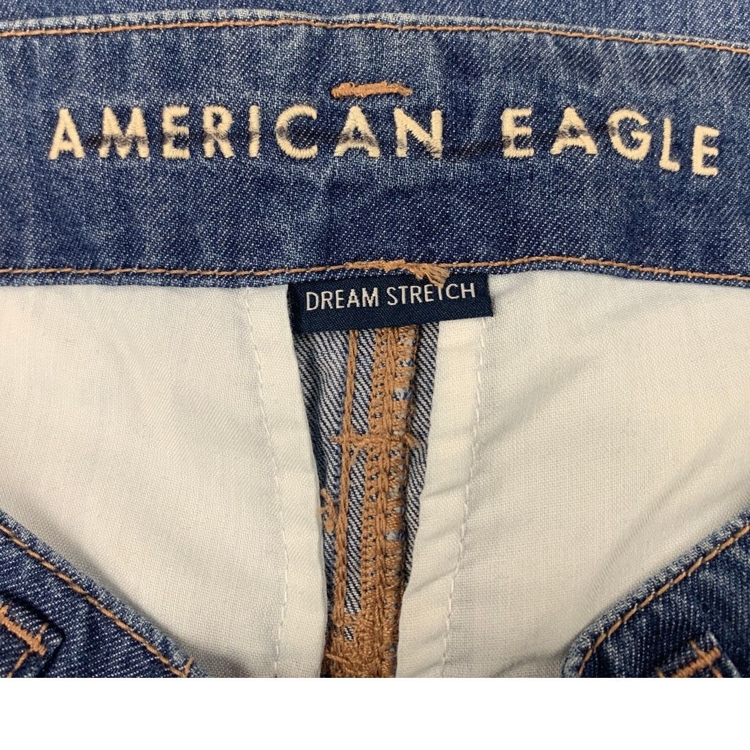 American Eagle Outfitters New American Eagle Womens Size 4 Ultra Wide Leg Denim Jeans Size 27" / US 4 / IT 40 - 5 Thumbnail