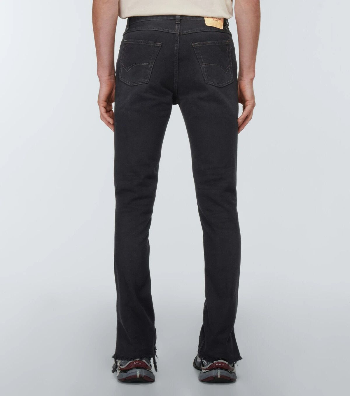 Balenciaga o1mt1gz0924 Super Fitted Jeans in Black Size US 32 / EU 48 - 2 Thumbnail