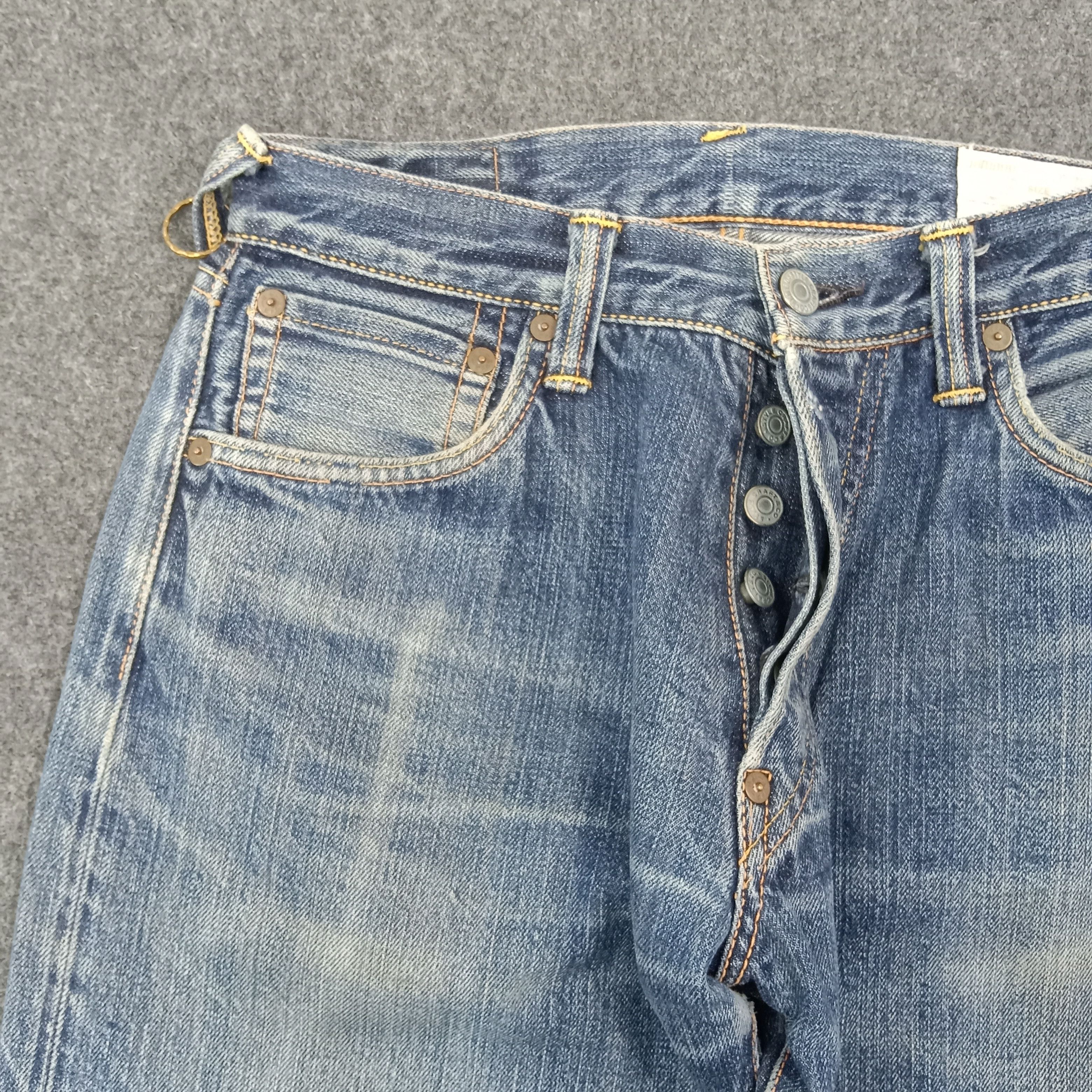 Evisu Evisu Selvedge Japanese Daicock Custom Denim Jeans C265N32 Size US 27 - 9 Thumbnail