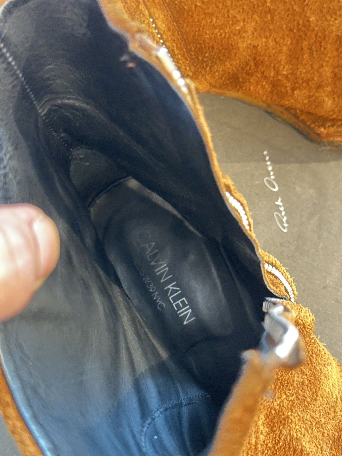 Calvin Klein 205W39NYC Raf Simons 205W39NYC Suede Boot Size US 8 / EU 41 - 3 Thumbnail