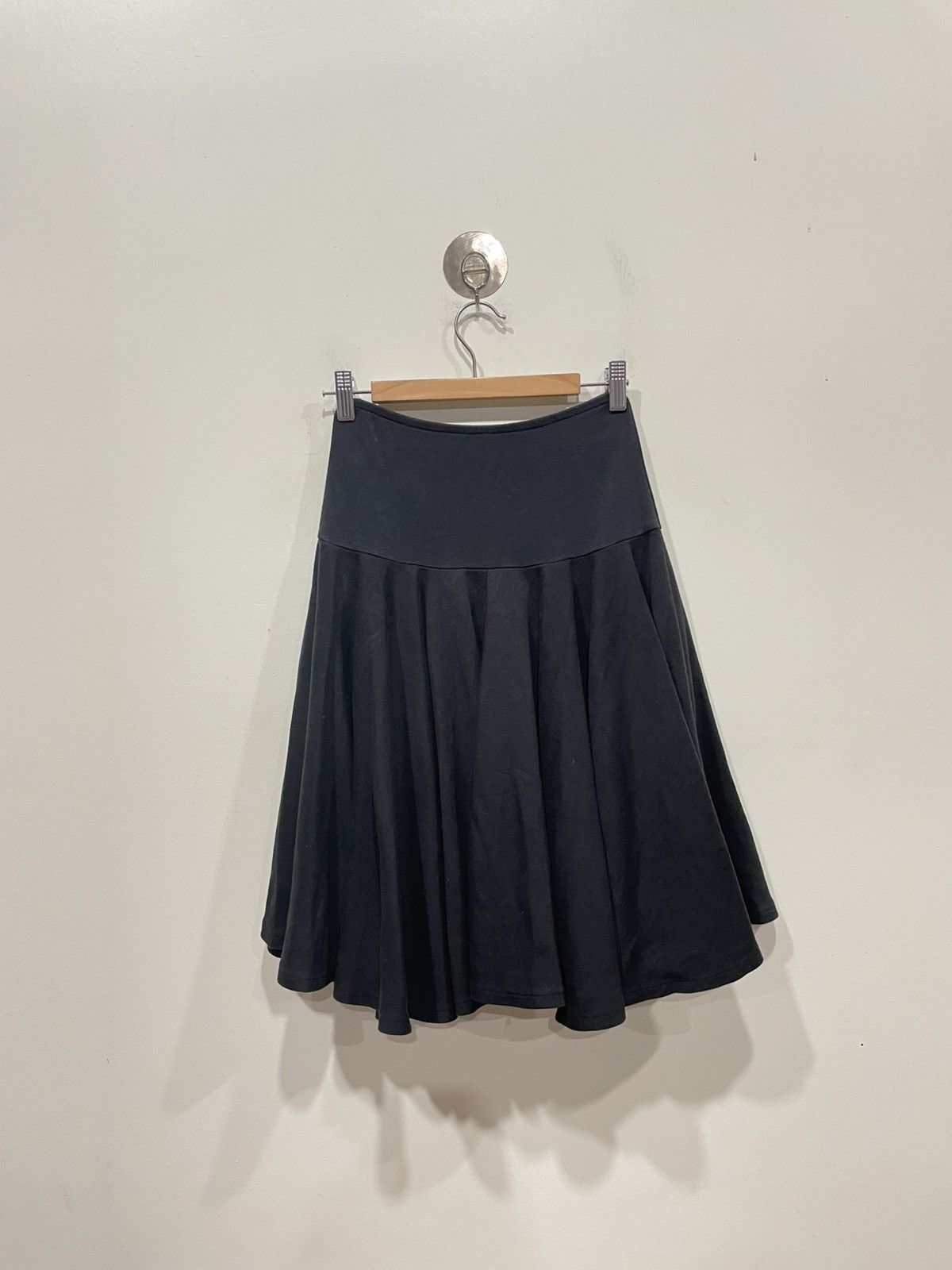 Norma Kamali Norma Kamali Black Skirt Size 29" - 2 Thumbnail