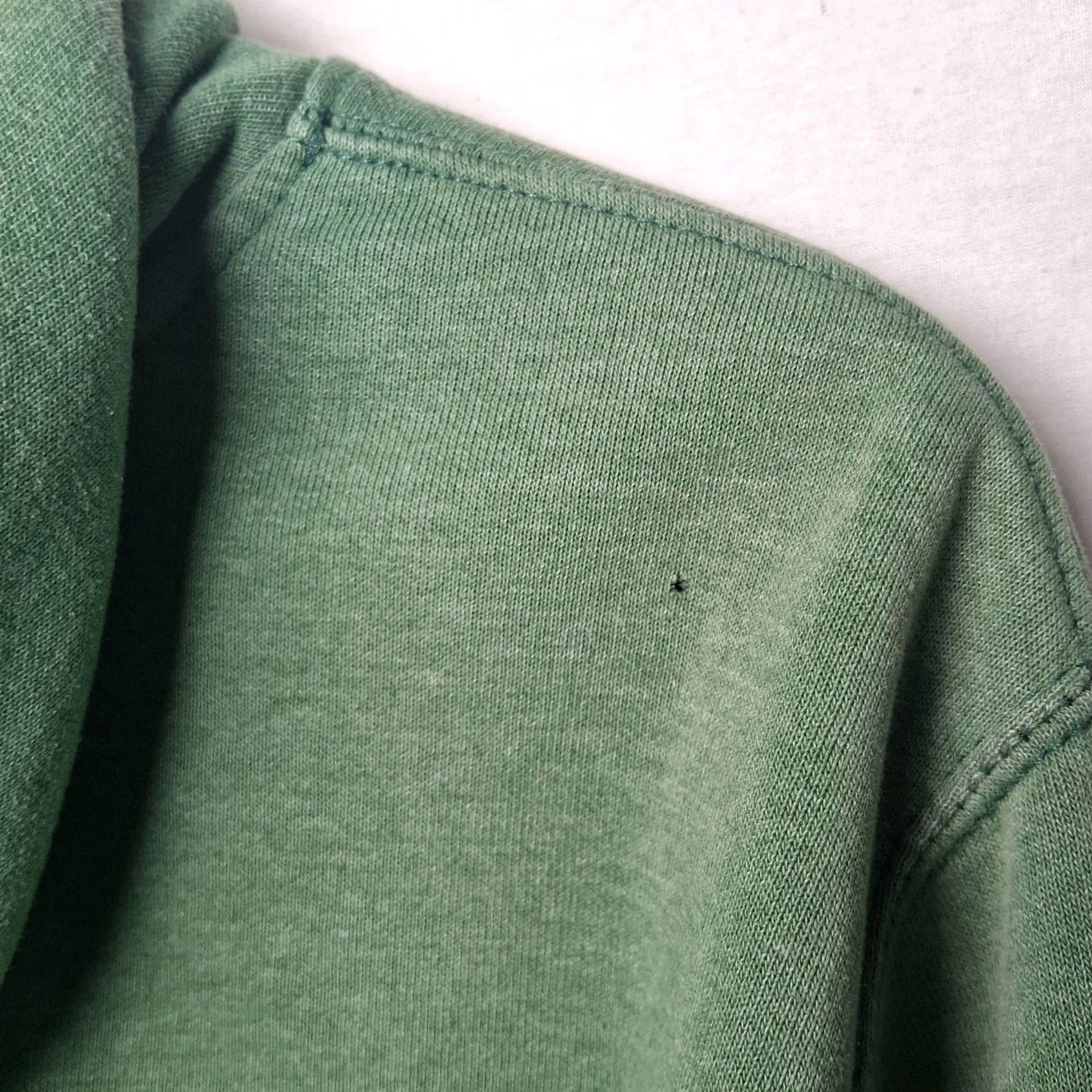 Carhartt VINTAGE Carhartt Hoodie Hooded Sweatshirt Small Green Workwear Pullover Destroyed Work Mens Hoodie Size US S / EU 44-46 / 1 - 7 Thumbnail